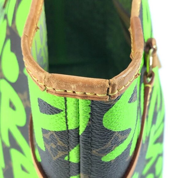 LOUIS VUITTON M93703 Monogram Graffiti Neverfull GM Shoulder Bag Tote Bag - Picture 11 of 16